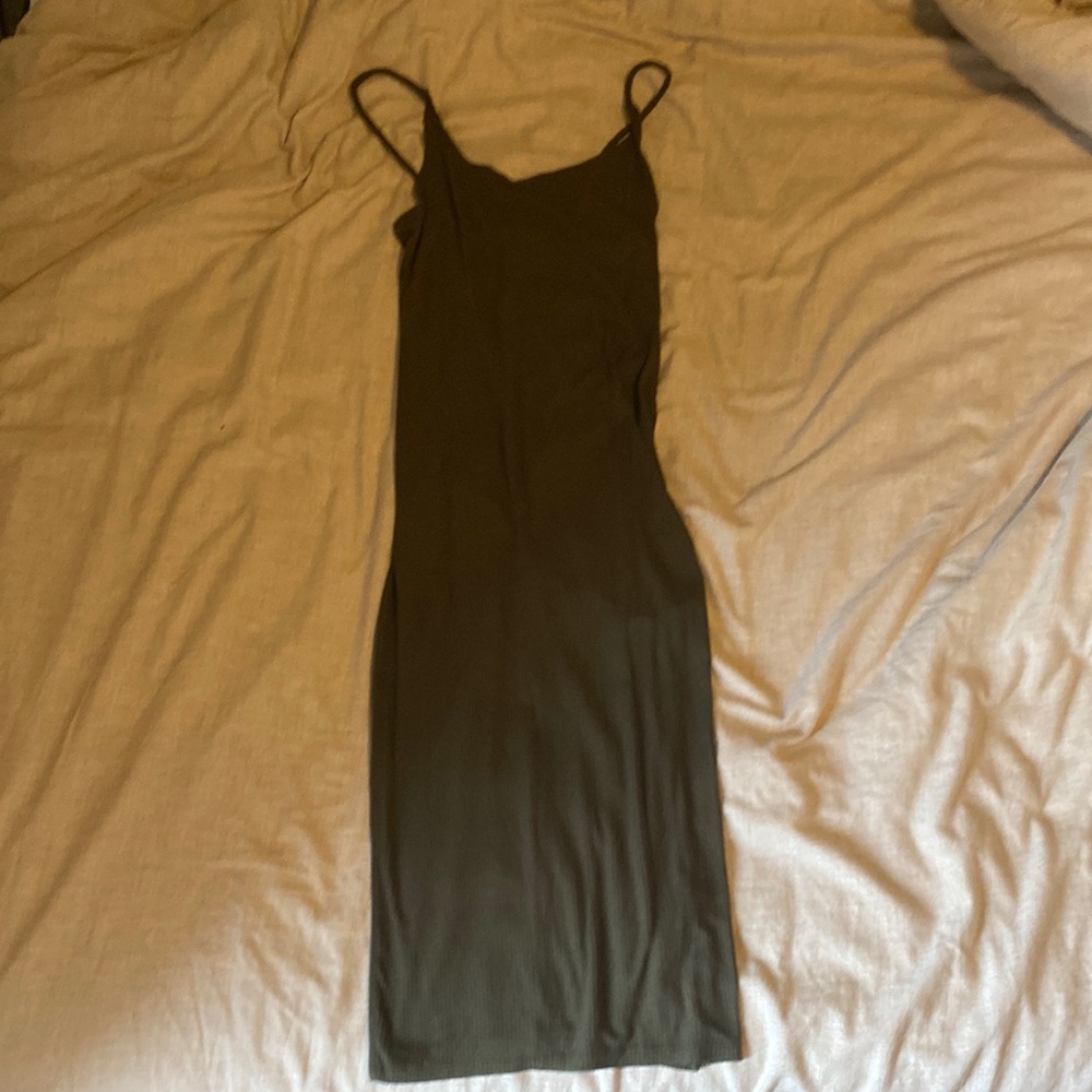 Ribbed H&M midi dress